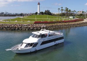 los angeles party yacht rental IBIZA 75' party yacht charter