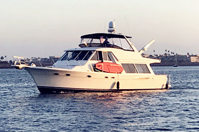 marina del rey yacht charter meridian 53' yacht rental