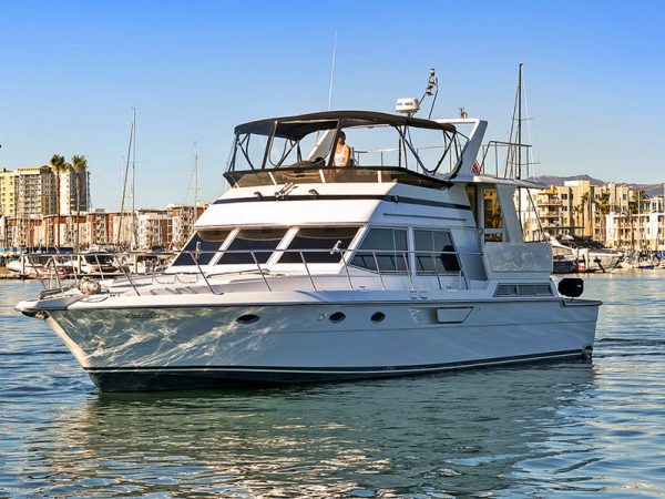 marina del rey 57 feet motor yacht private charters